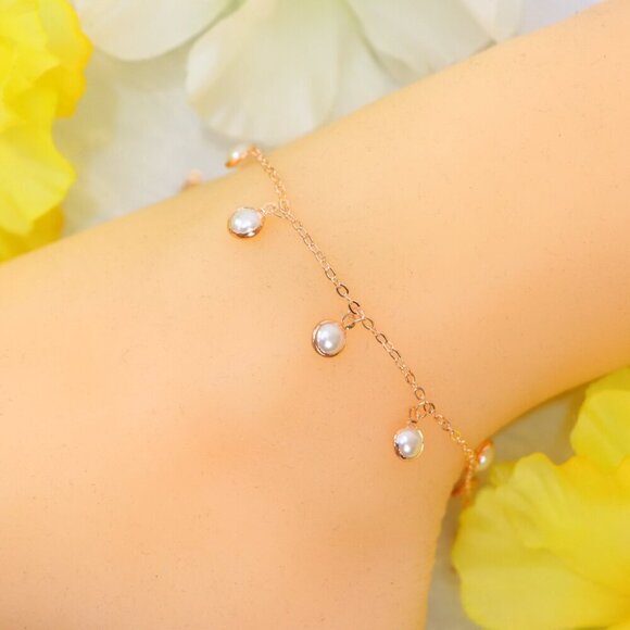 Minimalist Anklet, Sleek & Modern Design, Women’s Fashion, YC110210-A - Picture 6 of 11